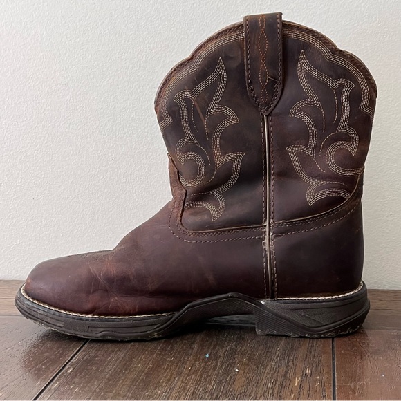 Ariat Anthem Shortie Waterproof Boots western Cowboy Womens size 9.5C - Picture 3 of 11